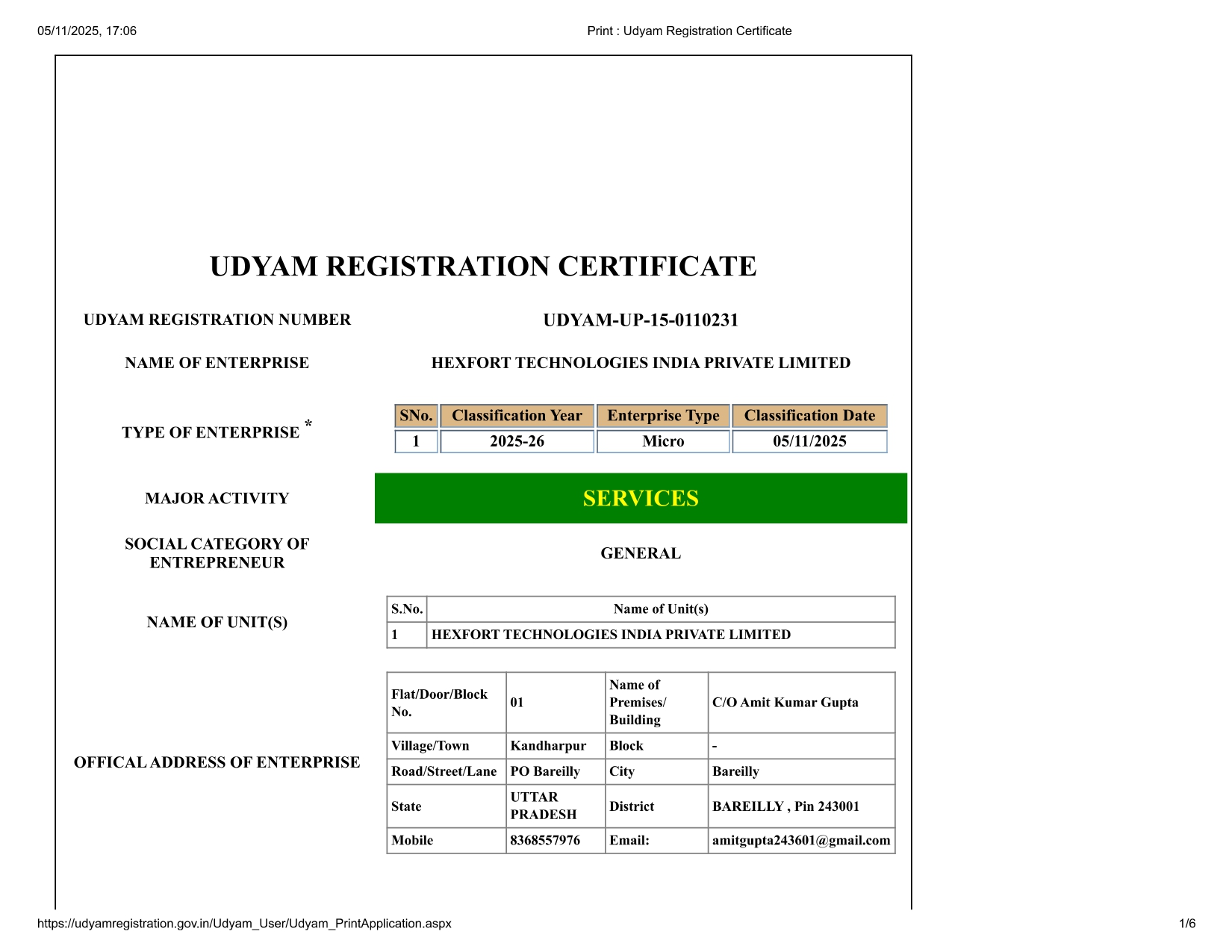 MSME Certificate with annexure_page-0001